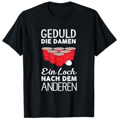 beerpong Trinkspiel beer pong Trinkspruch bier pong Geschenk T-Shirt