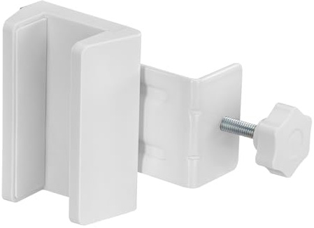 MaxTrack Klemmbare Steckdosenleisten Tischbeinhalterung - NVZ5WL Innovatives Design für bequemen Zugriff, Einfache Installation ohne Werkzeug, Halterung Steckdosenleiste, Tischbein Halterung