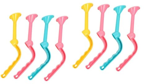 Supvox 8 STK Bewässerungsgerät Gartengerät Sprinkler Gießkanne Kappe Anlage Wasserkocher Gießkanne Langer Auslauf Pflanzenbewässerungsdüse Haushalt Sukkulente Pflanzen Krug Plastik