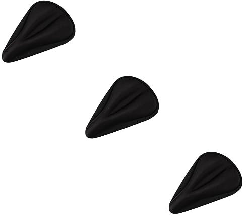 BESPORTBLE 3stücke Atmungsaktiver Fahrradsattelbezug Mit -Design Für Mountainbikes Rennräder Und Trekkingräder Professionelle Gel-sitzpolsterung Für Optimalen