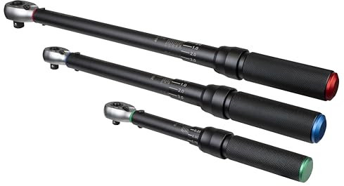 Sealey Micrometer Style Torque Wrench Set 3pc – Premier Black - STW900SETB