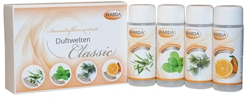 Warda Sauna Set Duftwelten Classic 4 X 100 ml