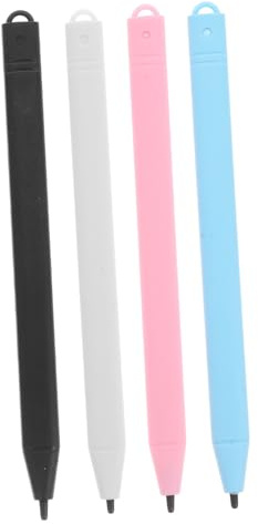 NOLITOY 4 pezzi Penne di Ricambio per Tavoletta LCD Penna Stilo per Scrittura Digitale e Disegno Impugnatura Ergonomica e Alta Precisione per Adulti Compatibile con Lavagne LCD e Tablet