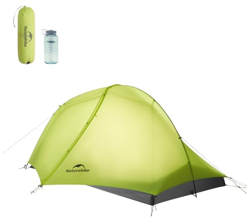 Naturehike Star Trails Trekking Tent EXT 0.78kg/0.96kg, 1/2 Person 3 Season Camping Tent, Waterproof Windproof Lightweight Portable Tent for Hiking Mountaineering (2 person tent)
