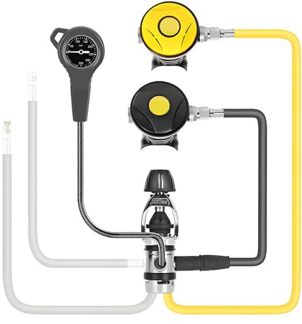 ZEPFJHE Immersione 1 ° Fase Regolatore Professionale ARA Attrezzatura Immersione Set Caratteristica Accurato Monitoraggio della Pressione Residua ARA Regolatore di Respirazione