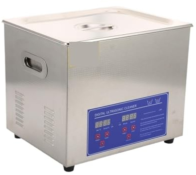Limpiador de joyas, Máquina De Limpieza Ultrasónica, Limpiador Digital 10L,para retenedores