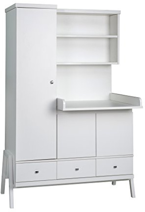 Schardt 06 921 02 02 Schrank mit Wickelkommode, holly white