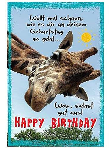Depesche 4755-005 Glückwunsch-Karte zum Geburtstag mit 3D Motiv, Geburtstagskarte, ca. 12,5 x 17,5 cm groß, inkl. passendem Umschlag, ohne Innentext