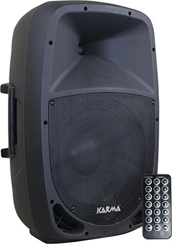 Karma RDM 10A diffusore amplificato da 160W con USB, bluetooth e telecomando (animazione, karaoke, ecc..)