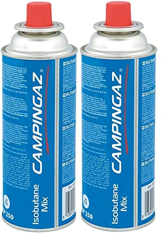 Campingaz Ventil-Gaskartusche CP 250 - Isobutane Mix (2er Pack)