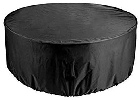 FOGUO Housse Salon De Jardin Exterieur 140X95cm, Housse De Protection Salon De Jardin Ronde, Housse Table De Jardin Ovale, Anti-UV Imperméable, pour Meubles tels Que Tables et Chaises