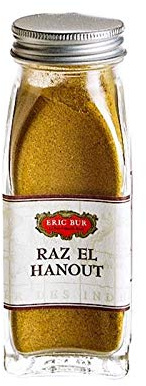 Eric Bur - Mélange d'épices Raz El Hanout - Saveurs authentiques pour vos plats - 43g de qualité supérieure - Origine Anglo-saxonne. - Le Lot De 3