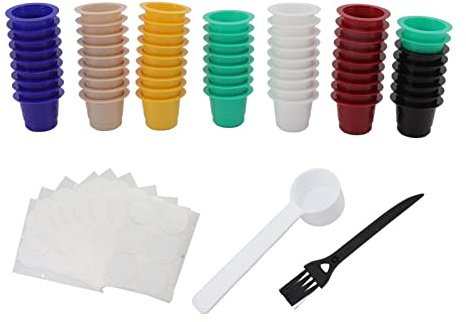 Lot de 60 capsules de café rechargeables jetables pour café Nespresso