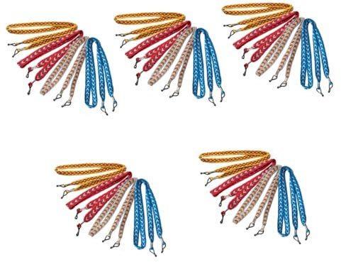 SAFIGLE 20stücke Verstellbare Brillenbänder Für Sonnenbrillen Und Lesebrillen Farbenfrohe Langlebige Halterung Für Sport Und Komfortable Nacken-schnur Strapazierfähigem Material