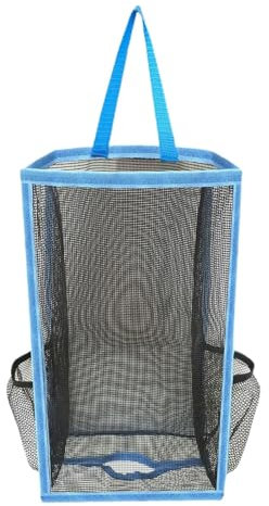 Distributeur de sac à ordures, sac poubelle en filet - Distributeur de sacs poubelle en maille, distributeur de rangement suspendu en filet pour cuisine domestique pour garage