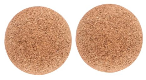 JOINPAYA Tischfußballbälle Holz 2 Stück Kleiner Ersatzbälle für Standard Tischfußball Leiser Hallenfußball Langlebig Geeignet für Zuhause Büro und Indoor Tischfußballtische