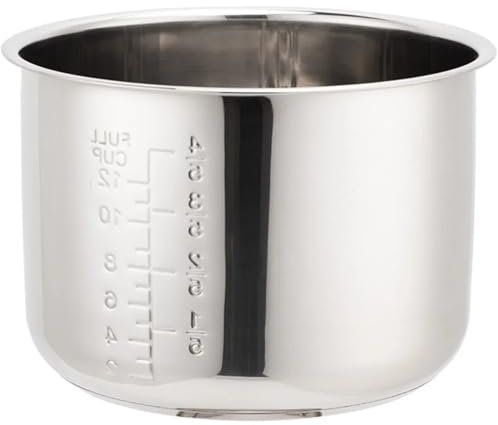 KE88FENG Autocuiseur 6L Pot intérieur revêtement de Riz Pots intérieurs en Acier Inoxydable Minute ustensiles de for Cuisine antiadhésifs for Accessoires de for Cuisine ustensiles(4L)