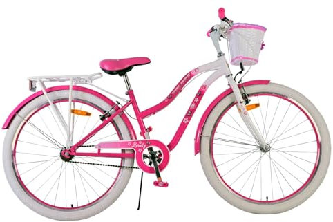 Volare Lovely Kinderfahrrad - Mädchen - 26 Zoll - Rosa - Zweihandbremsen