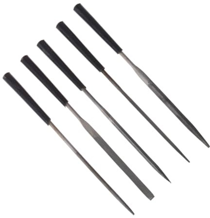 HOMSFOU 5-teiliges Holzfeilen-set Handwerkzeuge – Rutschfester Griff Für Holzraspelfeilen