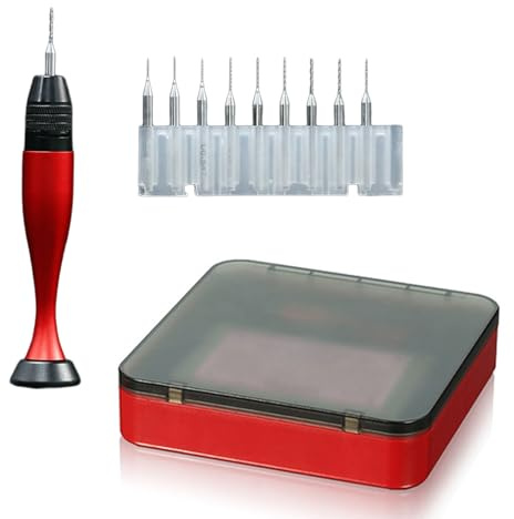 Trapano A Mano Con Manico Ergonomico Per Appassionati Brani Fai-dayer Da 0 3-3 2 Mm Bit Modello Plastica