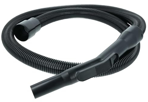 vhbw Ersatz Schlauch kompatibel mit Nilfisk Aero Buddy II 18 | Buddy II 12, Buddy 15 & 18 Staubsauger - Flexibel, 1,8 m, Handgriff, 32 mm Rundanschluss