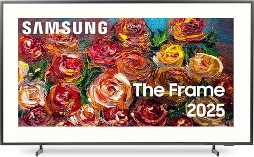 Samsung The Frame QE50LS03FAU QLED TV, 125 cm (50 Zoll), 4K UHD, Smart TV, HDR10+, DVB-C/S2/T2