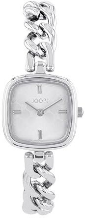 JOOP! Armbanduhr für Damen, Quarzuhr Analog, mit Edelstahl Armband, 3 bar Wasserdicht, Kommt in Uhren-Box, Geschenkidee für Frau und Freundin