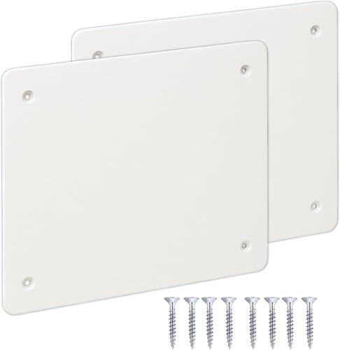 2 Deckel für Abzweigkasten – Deckel Abzweigdose 503, 504, 506 und 507 – Abdeckung für Elektrobox für den Außenbereich – Abdeckung des elektrischen Rahmens – erhältlich in mehreren Größen (294x152 mm)