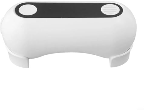 LatoYard per sciacquone con sensore WC, sistema di scarico automatico intelligente, funzionamento a mani senza contatto, ricarica USB, per una facile installazione sul pulsante esistente, bianco