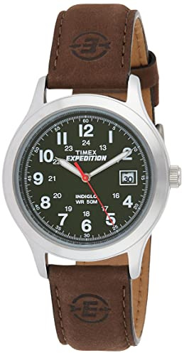 Timex Men's Expedition Metal Field Watch, Brown/Olive, One Size, Classic