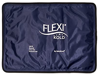 FlexiKold Ice Pack (Standard ) - Reusable Gel Cold Pack for First Aid, Sports Injuries, Pain Relief and Cold Therapy - (36.8 cm x 26.5 cm)