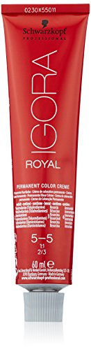 Schwarzkopf IGORA Royal Premium-Haarfarbe 5-5 hellbraun gold, 1er Pack (1 x 60 g)