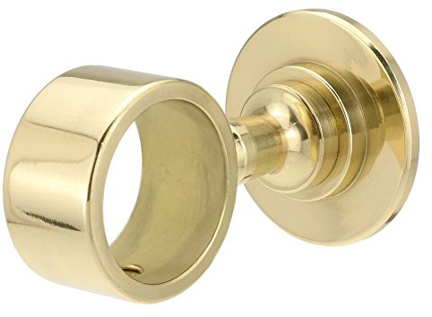 'Kanirope® cuerda latón brillante para pasamanos de 40 mm Escaleras cuerda Barrera cuerda
