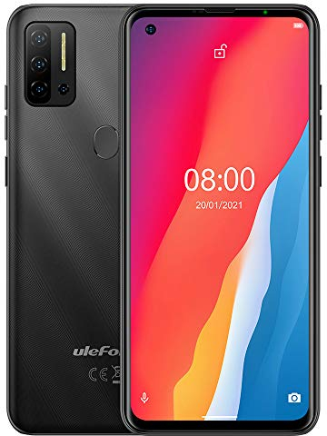 Ulefone Android 11 Smartphone ohne Vertrag, Note 11P 4G Handy, Helio P60 Octa-Core 8GB+128GB, Dual-SIM + Dedizierte 2TB SD-Erweiterung, 48MP Quad-Kamera,6,55’’ HD+ Bildschirm, Fingerabdruck Schwarz