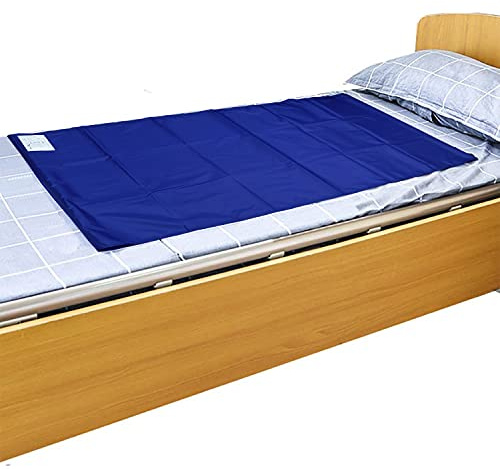 Schiebeblatt, wiederverwendbares Tuch für Betttransfer, Krankenhäuser und häusliche Pflege, röhrenförmiges glattes Gleitblatt für Auto, Rollstühle, Bett (23,6 Zoll x 26,8 Zoll (60 cm * 68 cm))