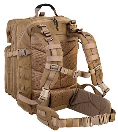 DEFCON 5 Robuster taktischer Rucksack ROGER Everyday 40 Liter, Bräunung, 32 x 47 x 30 cm, Taktisch