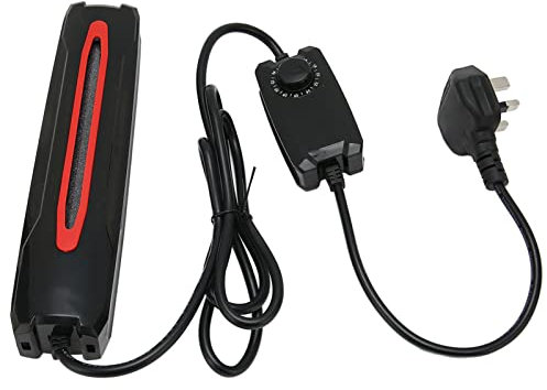 Pssopp Fish Tank Heater, Automatic Thermostat Knob Aquarium Heater with External Temperature Control for Fish Tank (1000W)