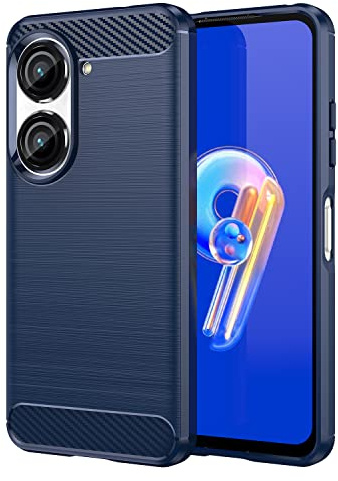 TINGYR Hülle für Asus Zenfone 10, Ultra Thin Silikon hülle Abdeckung Telefon Case Stoßfest Case Schutzhülle, Handyhülle für Asus Zenfone 10 Smartphone.(Blau)