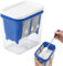 HoveeLuty Yaourtiere Casquette de yogourt 1300 ML BPA Greek Yogourt Greek Maker avec Sac à Mailles Fins et Filtre à jus de Fromage Clair à la poussière pour fabriquer Un yogourt Grec épais