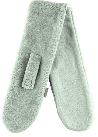 Sterntaler Unisex barnhalsduk av teddyfleece, Steingrön, 70