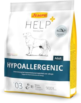 Josera Help Hypoallergenic Hund bei Futtermittelunverträglichkeit und -allergie 900g