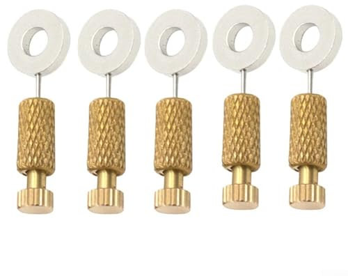 5 agujas de posicionamiento de cuero para coser a mano, para coser a mano, para coser cuero de bricolaje (B)