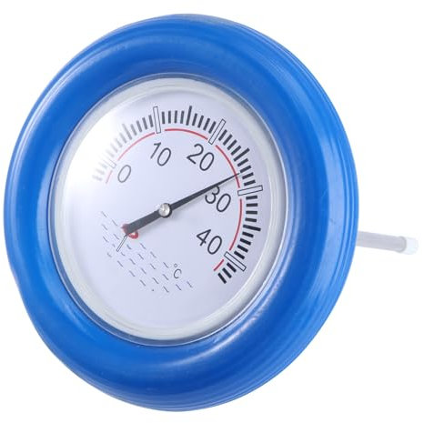 Yardwe Schwimmendes Pool Thermometer Mit Großem Display Zur Präzisen Wassertemperaturmessung Flexibel Kompakt Und Leicht Geeignet Für Schwimmbäder Badebecken Hot Tubs Und Teiche in Blau