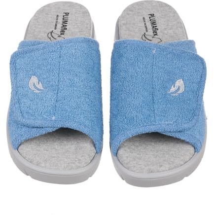 PLUMAFLEX 14511 Zapatilla DE CASA Abierta CUÑA Mujer Jeans 40