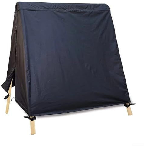 HpLive 3-Sitzer Hollywoodschaukel Abdeckung Wasserdicht Oxford 420D Schutzhülle mit Reißverschluss für Gartenschaukel