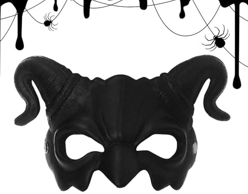 Générique Masque Visage Halloween | Demi-Masque Effrayant Costume Halloween | Accessoire Cosplay Étrange Coiffe Fête Adultes Célébration Fêtes Défilé Festival