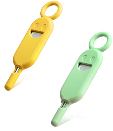 JYNXOR 2 Pezzi Extractor de Tarjeta SIM, Mini Abridor de Agujas de Acero Inoxidable, Clavijas de Expulsión, Compatible con iPhone