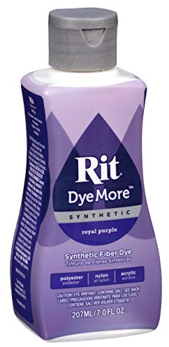 Teinture liquide Rit DyeMore pour tissus synthétiques 207 ml - 13 couleurs (Violet royal)