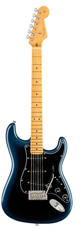 Fender American Professional II MN Dark Night - E-Gitarre | Dark Night mit Ahorn-Griffbrett