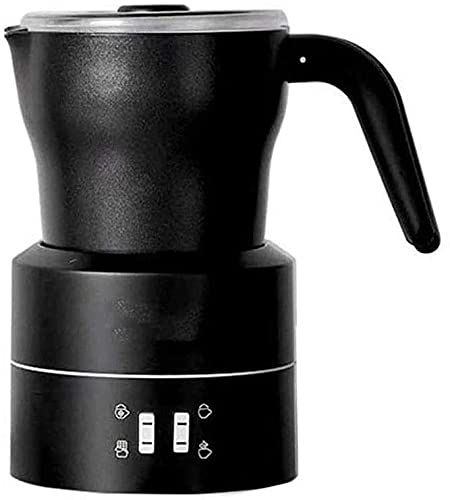 GXBCS Espumador de Leche Batidora de Leche Máquina automática de espumador de Leche Calentador de Leche y espumador automático [4 Modos] 917(Color:Black)
